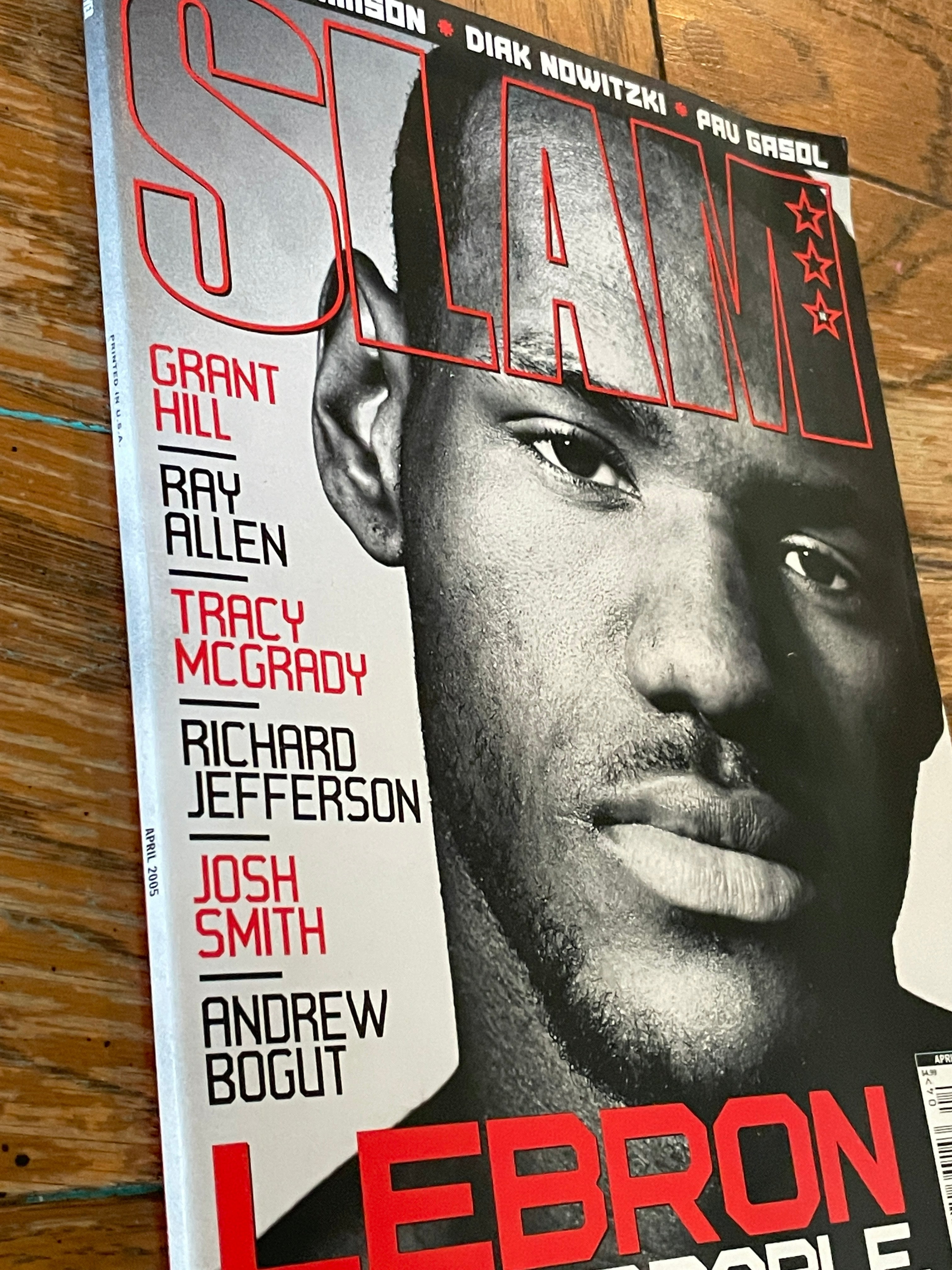 James Magazine Lebron James Slam Magazine Cover