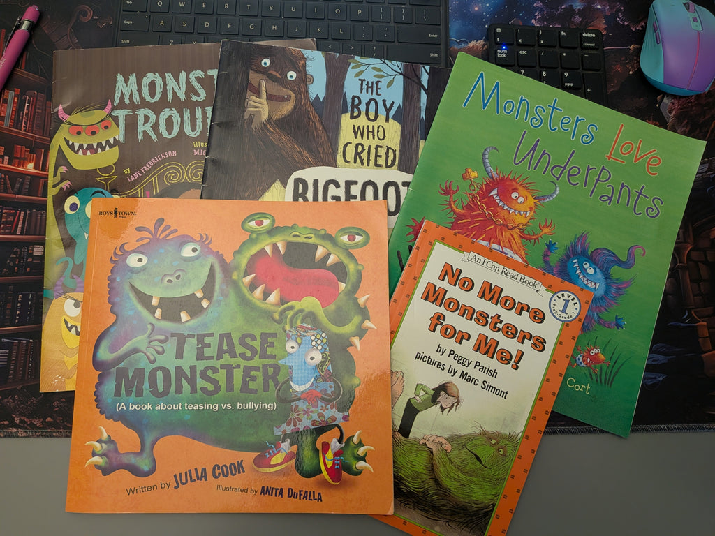 Lot Bundle 6 Kid's Paperback MONSTER HALLOWEEN SEE ALL PICS – Ex Libris  Used Books